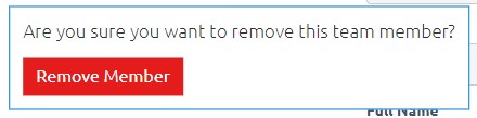 Remove Team Member
